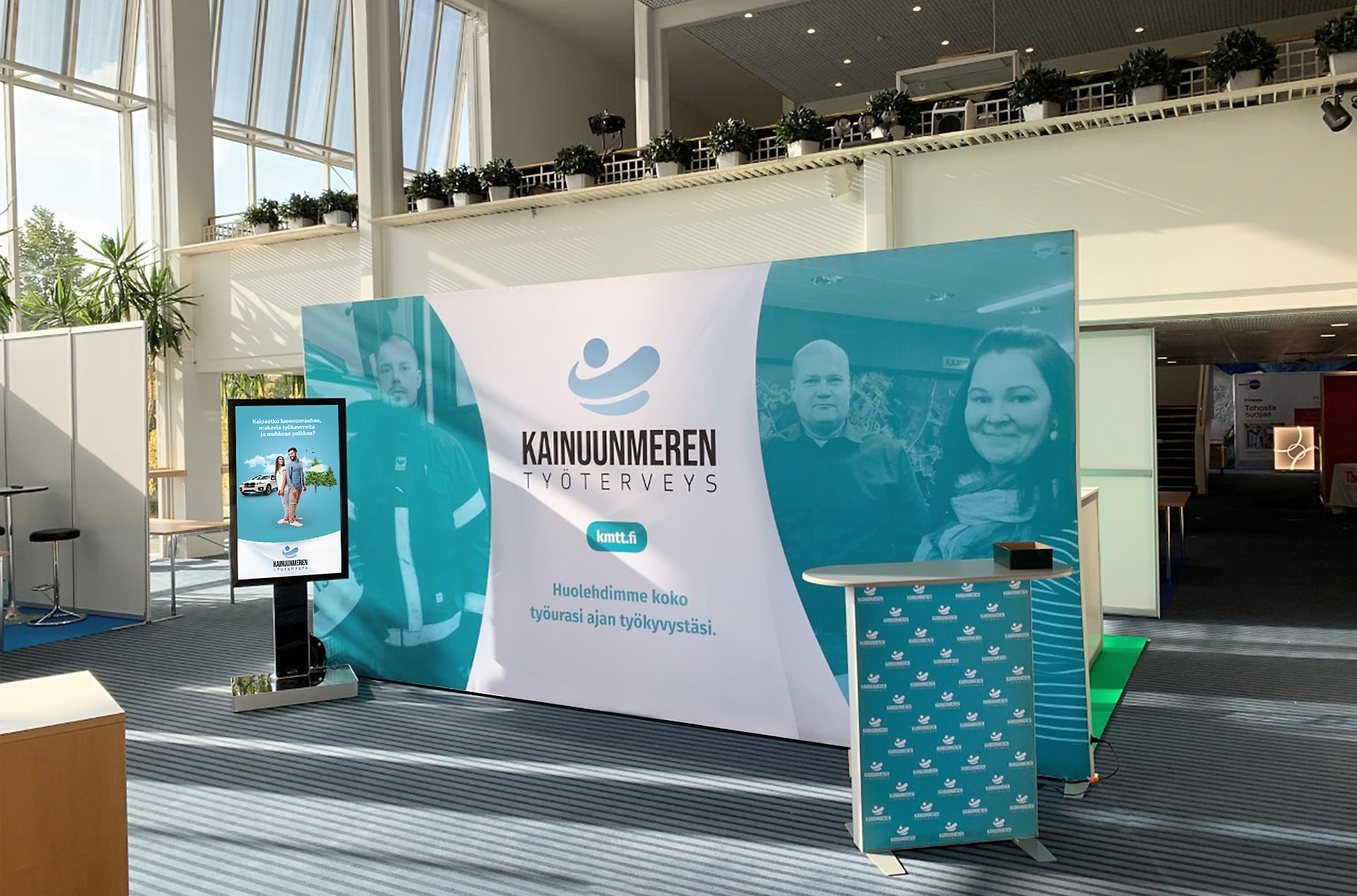 Messuseinät- ja materiaalit